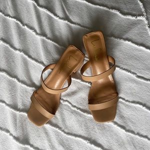 Lulus nude sandals